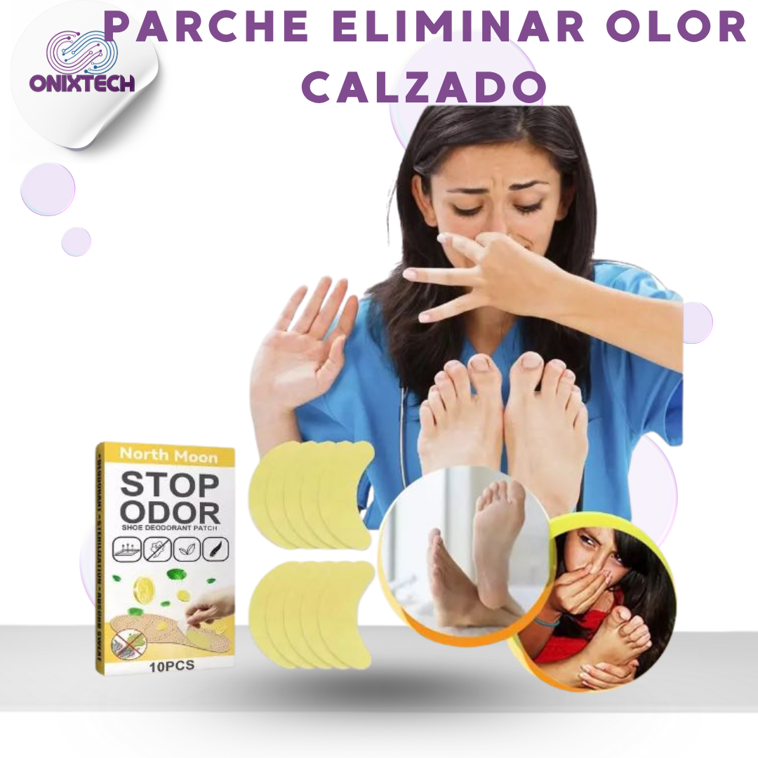 PARCHE ELIMINAR OLOR CALZADO